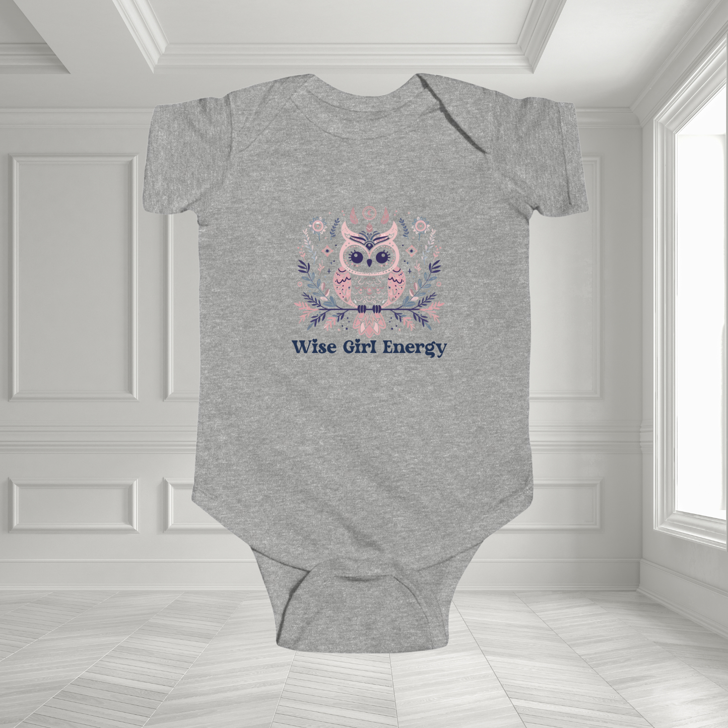 Wise Girl Energy Infant Short Sleeve Onesie