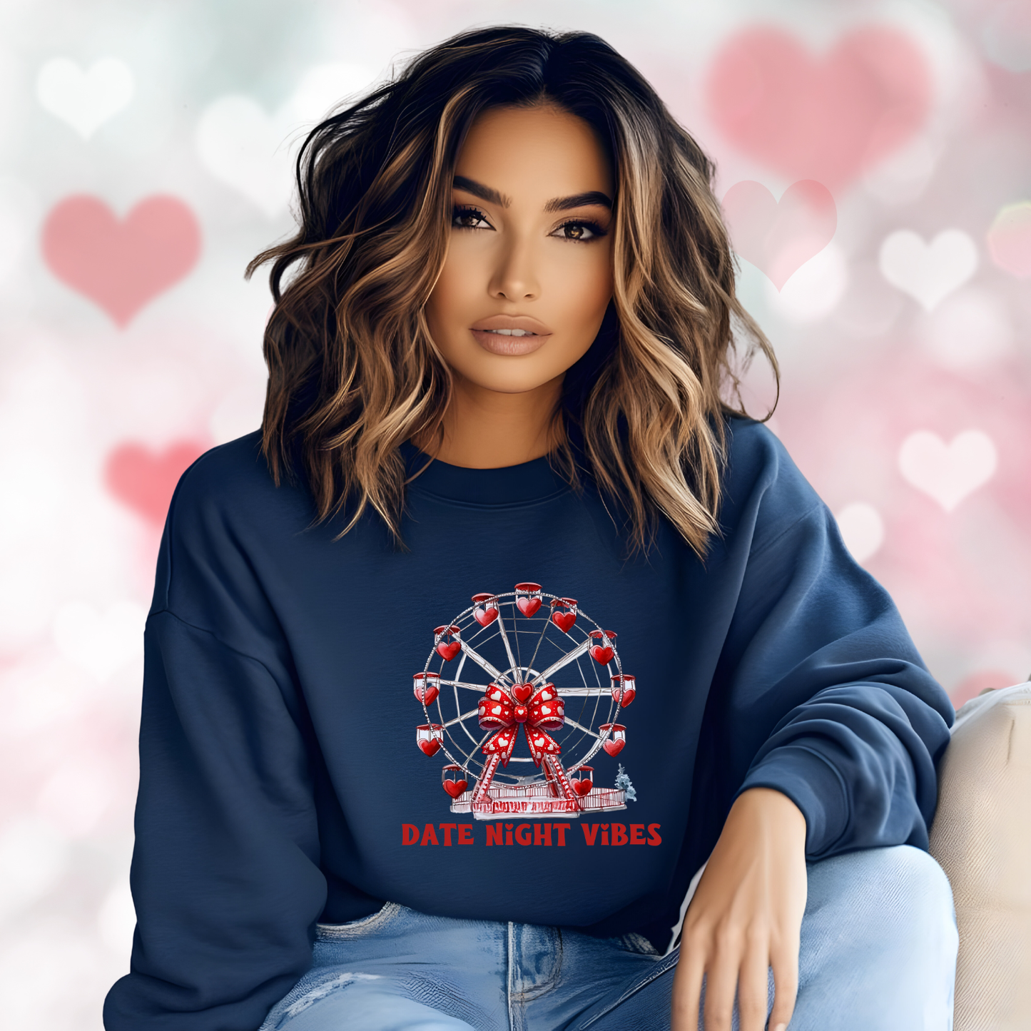 Date Night Vibes Crewneck Sweatshirt