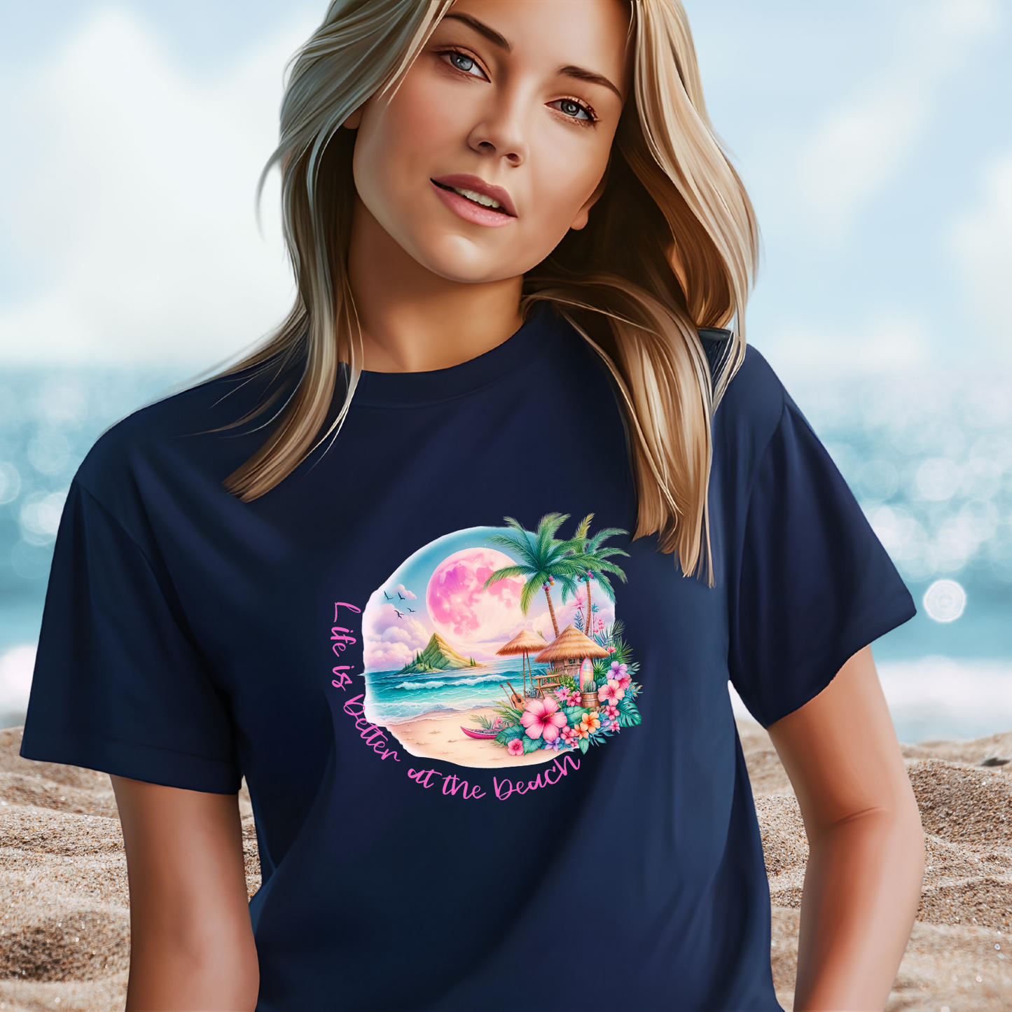 Life Is Better at The Beach T-Shirt