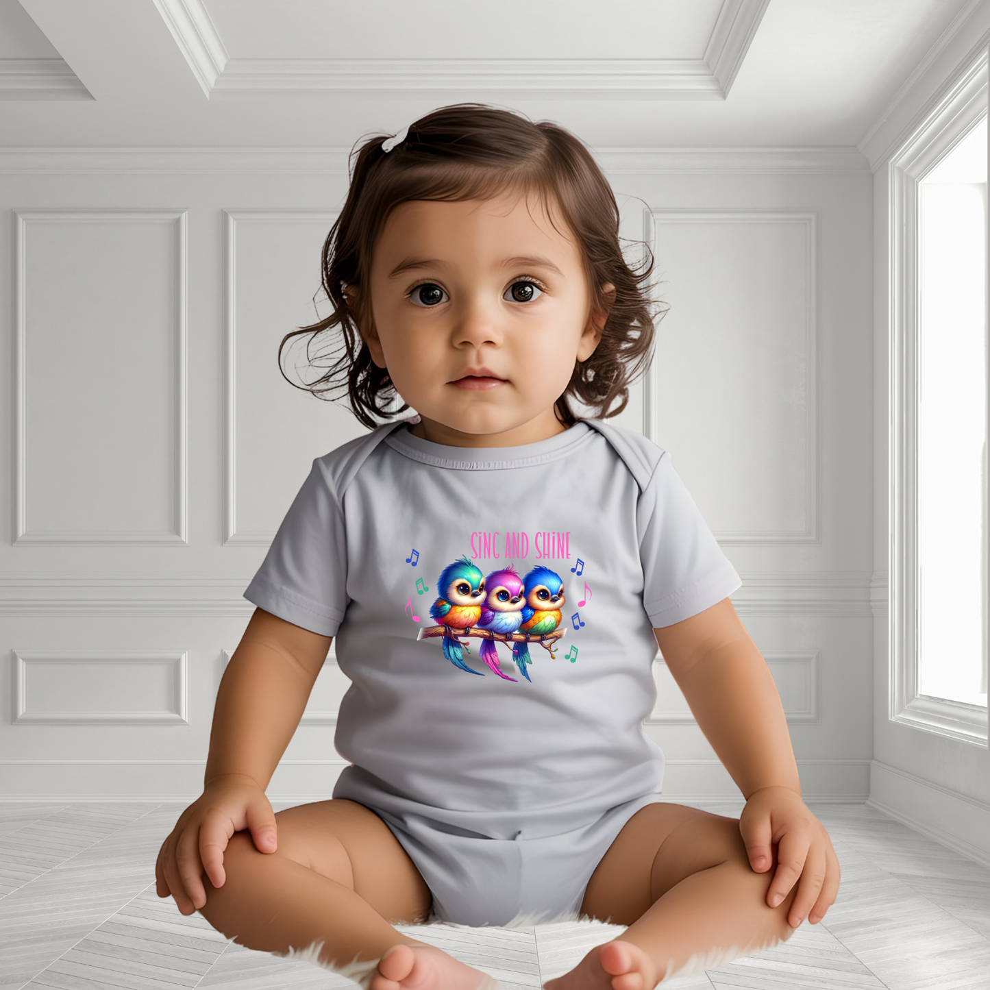 Sing & Shine Infant Short Sleeve Onesie