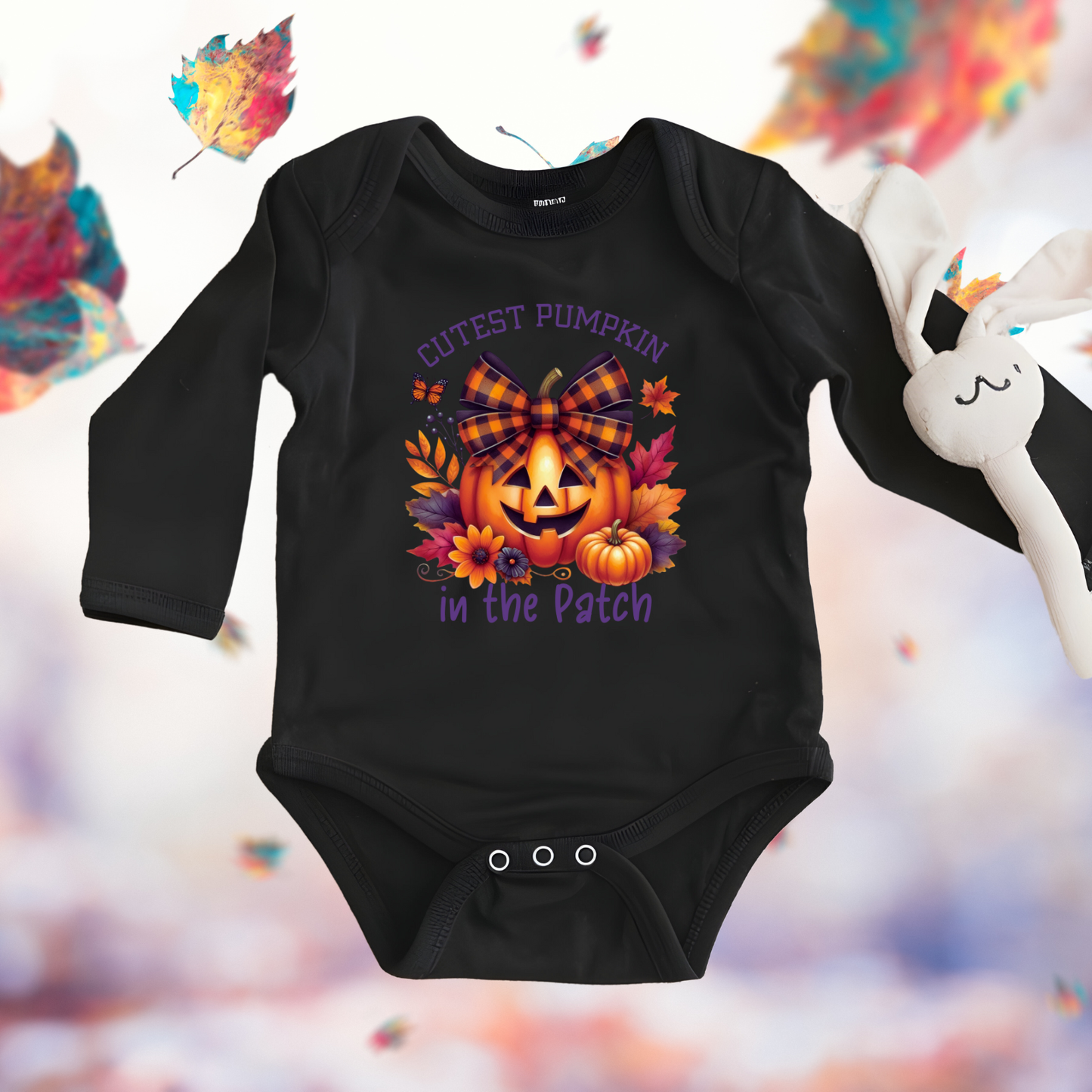 Cutest Pumpkin In The Patch Infant Long Sleeve Onesie