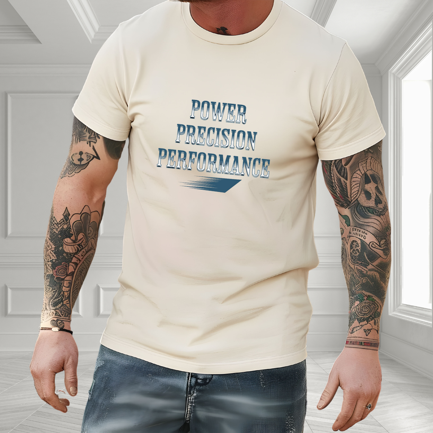 Power, Precision, Performance T‑Shirt