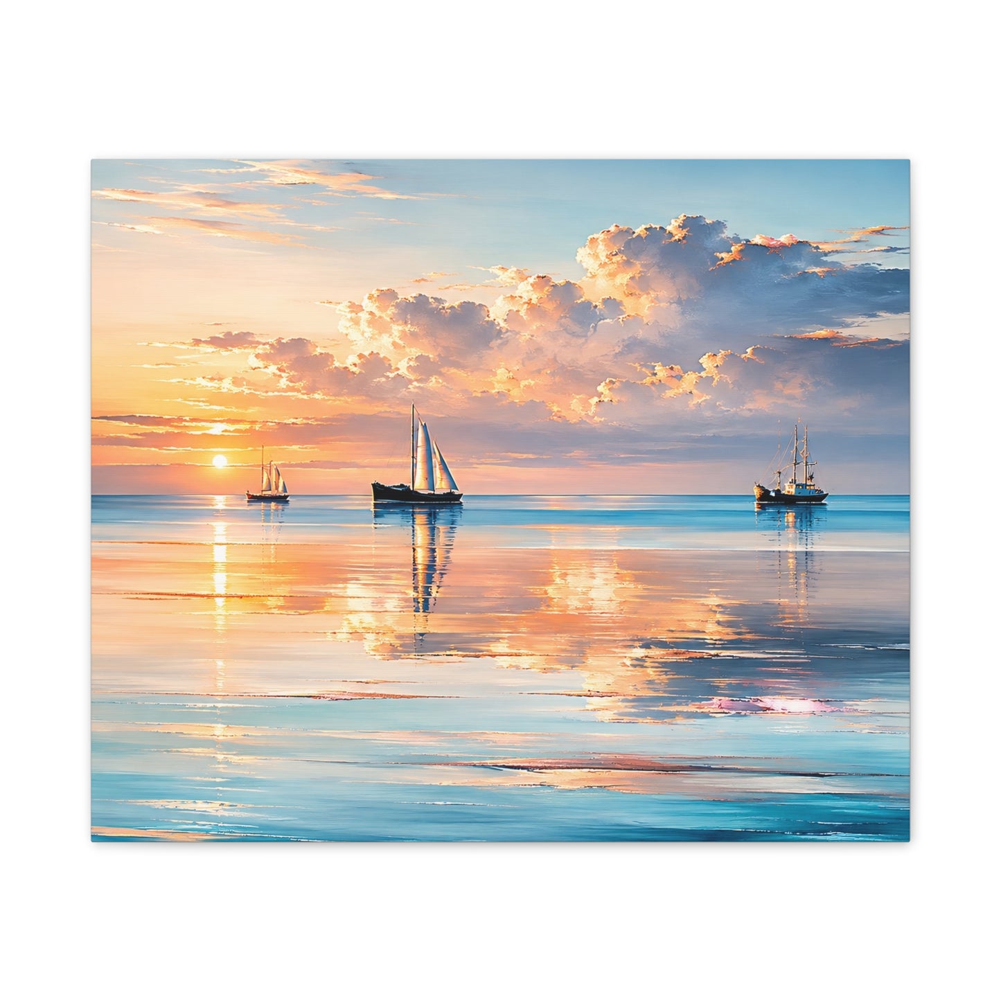 Coastal Calm Canvas Wall Art