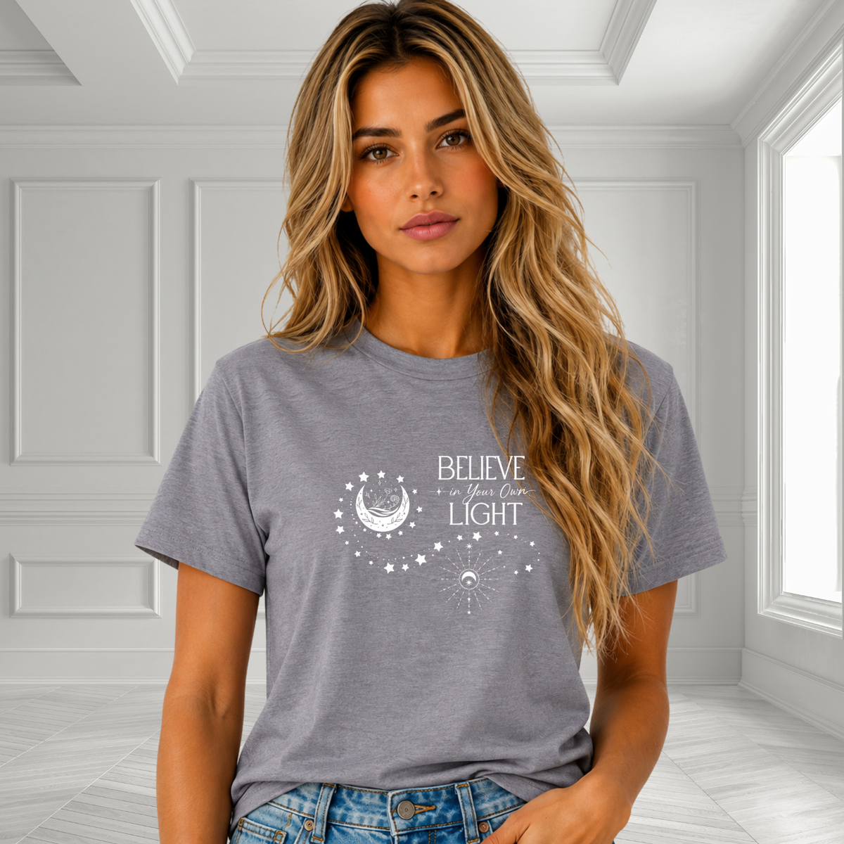 Believe In Your Own Light T‑Shirt