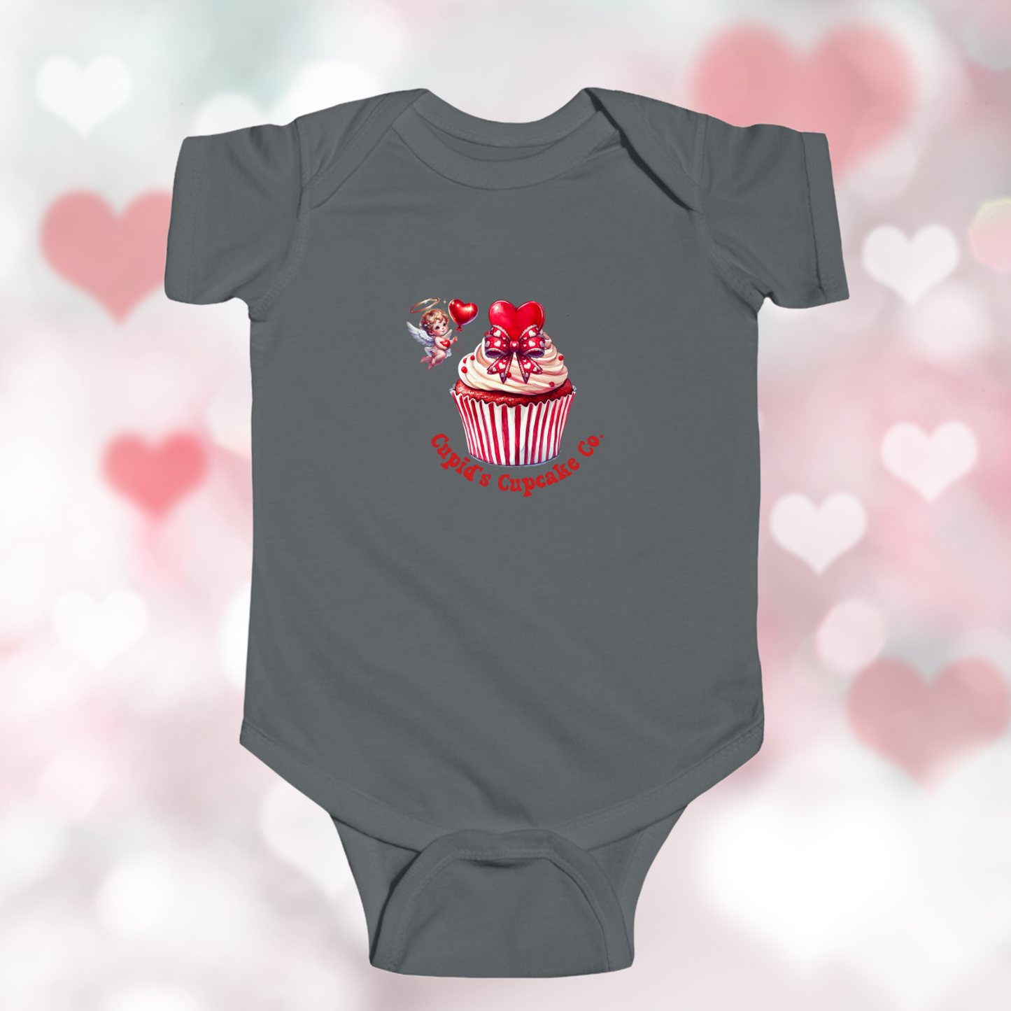 Cupid’s Cupcake Co. Infant Short Sleeve Onesie