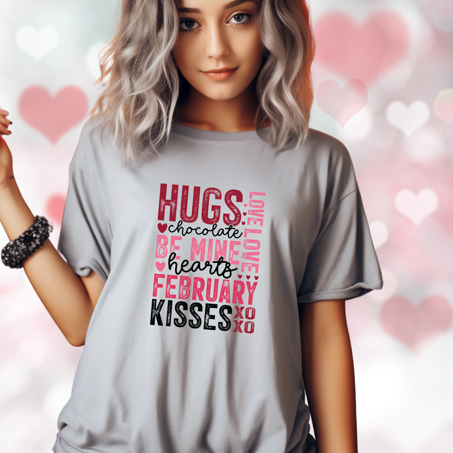 Valentine Typography T‑Shirt