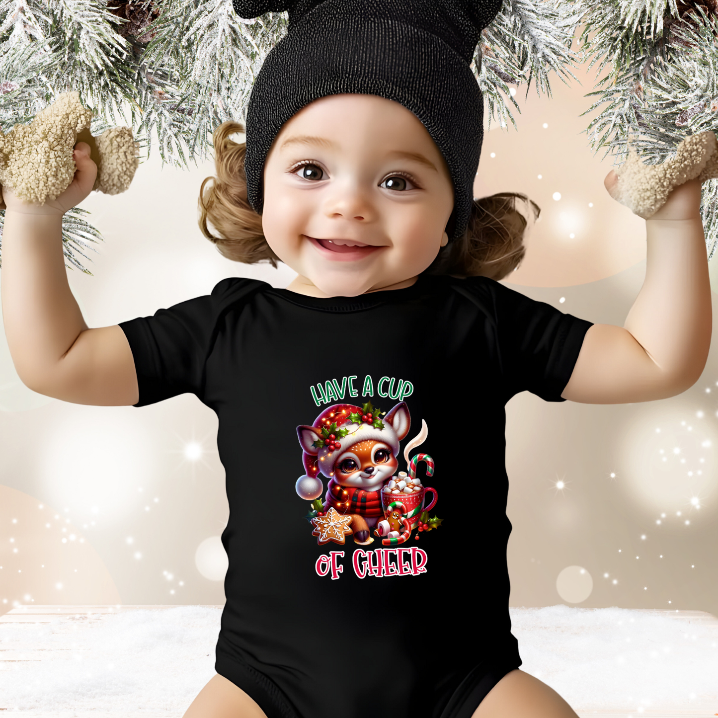 Have A Cup Of Cheer Infant Short Sleeve Onesie