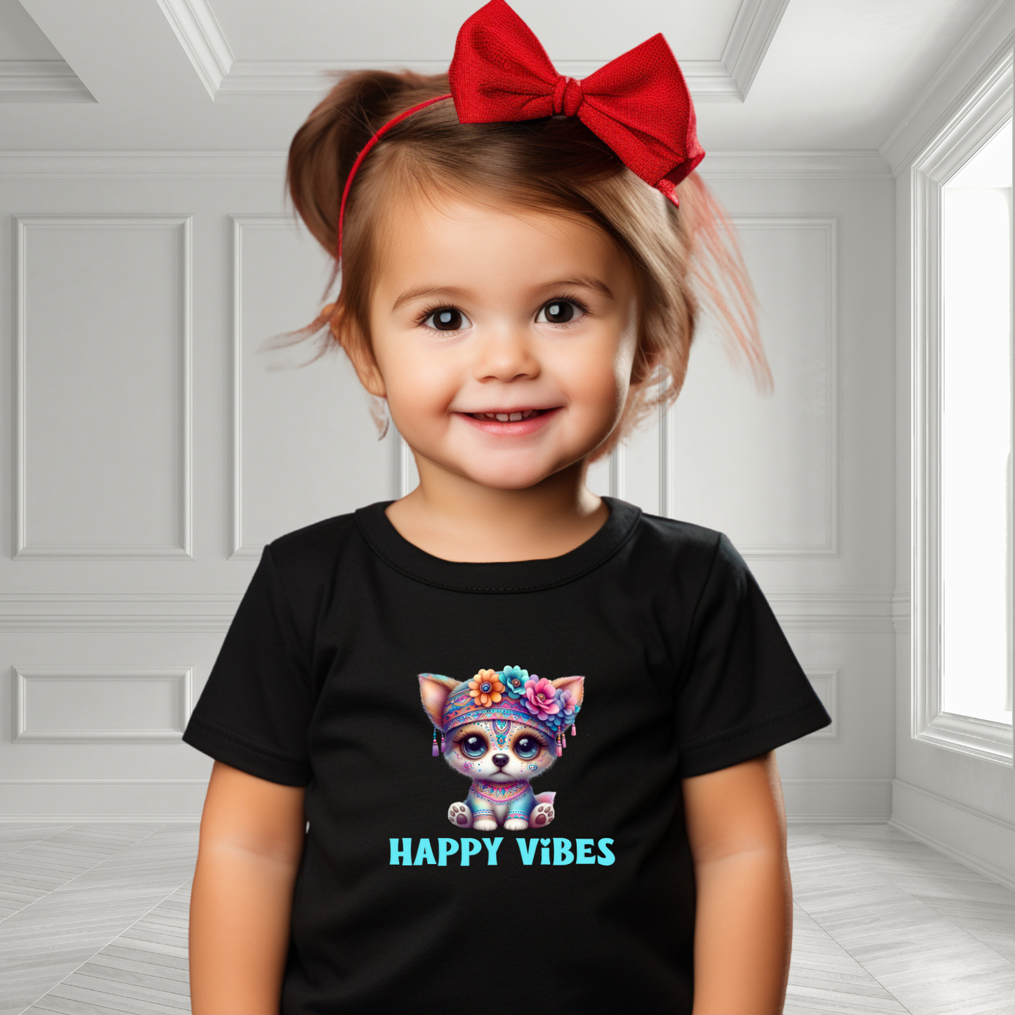 Happy Vibes Toddler T-Shirt