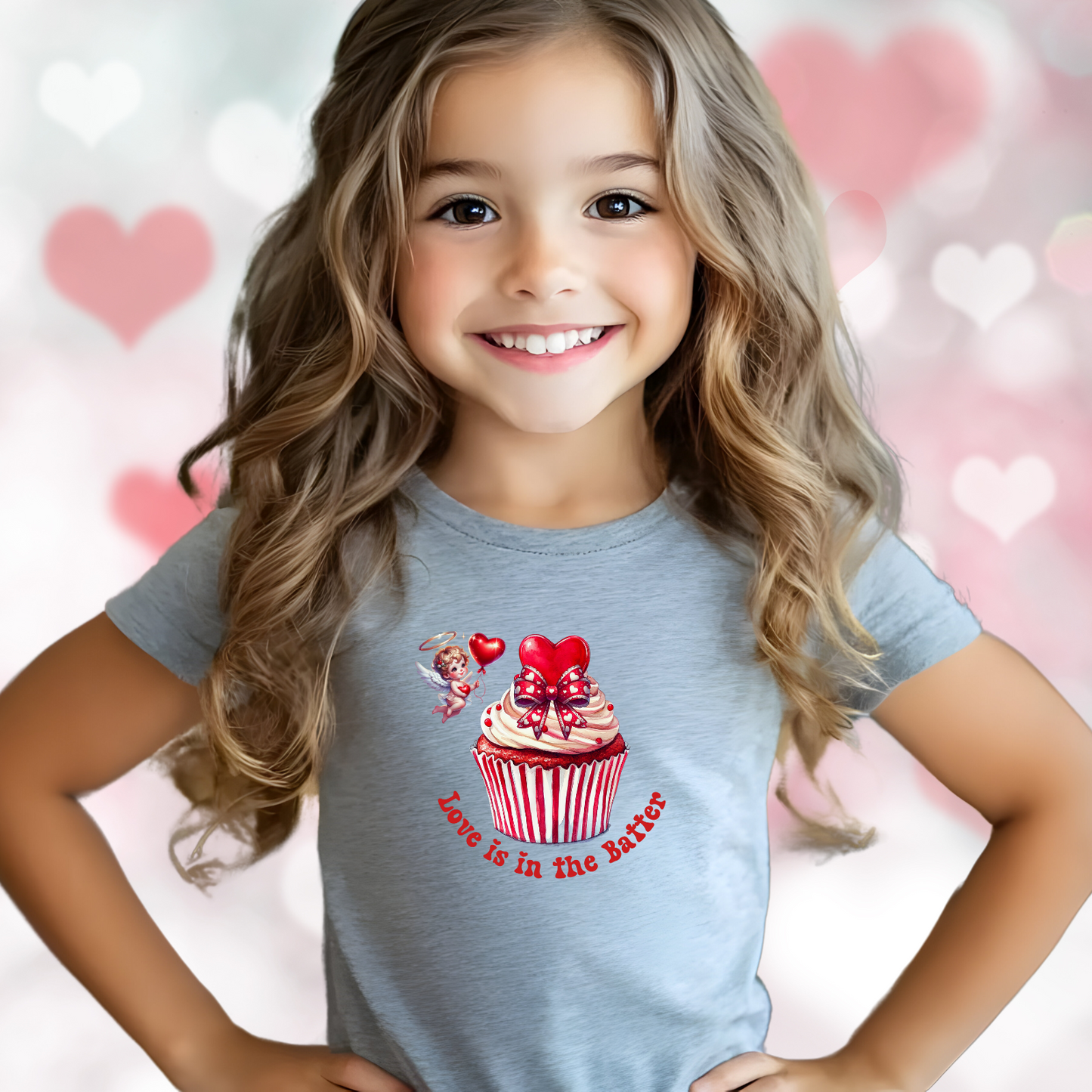 Love Is In The Batter Kid’s T-Shirt