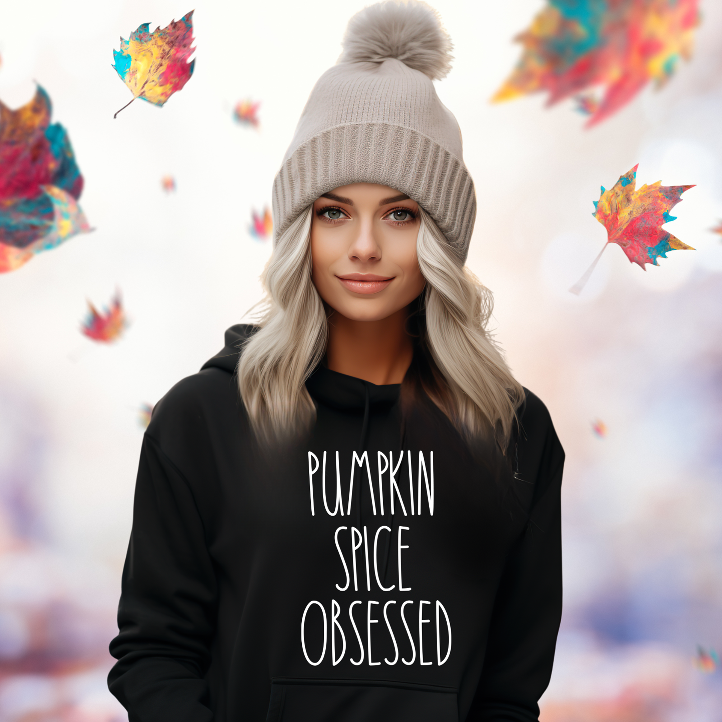 Pumpkin Spice Obsessed Pullover Hoodie