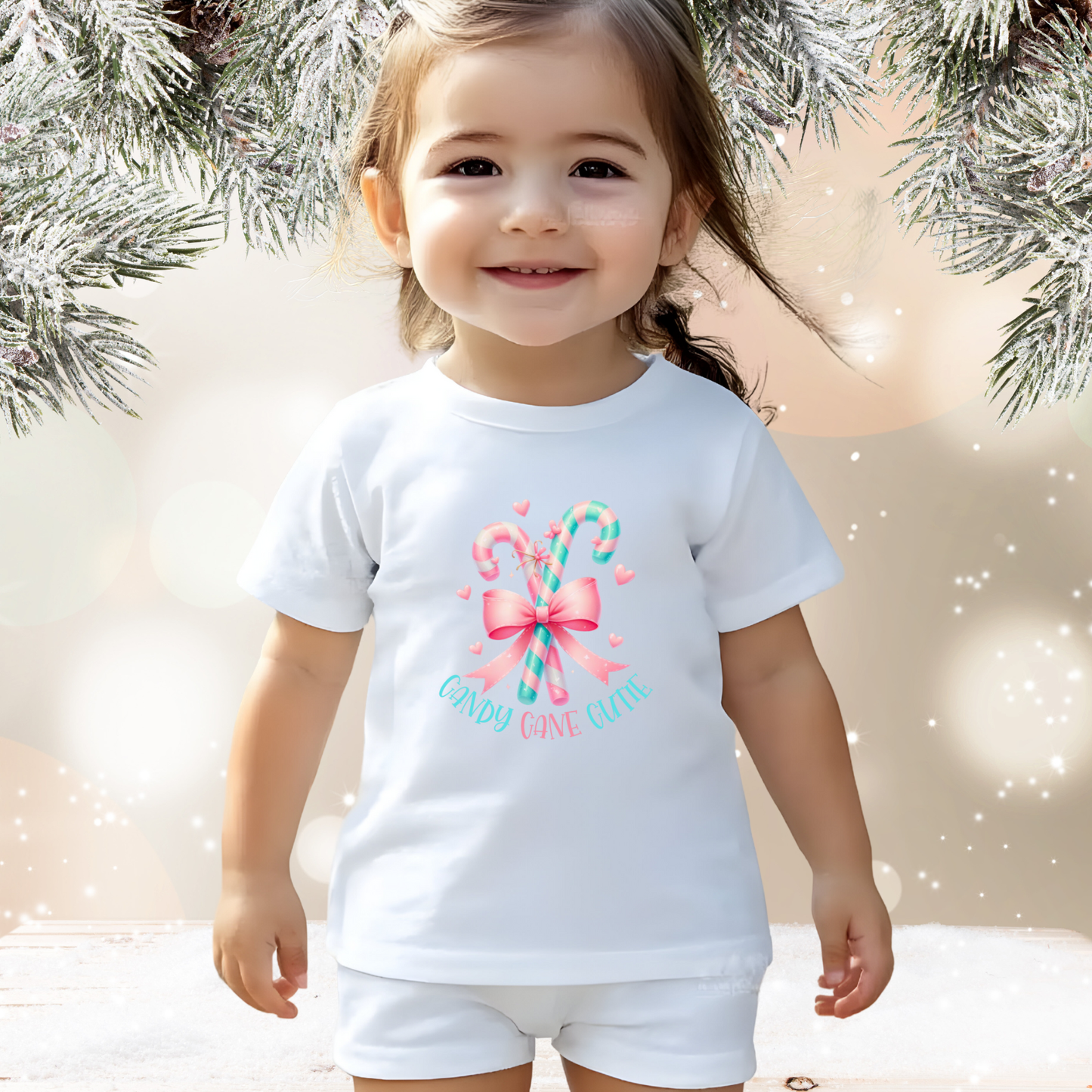 Candy Cane Cutie Toddler T-Shirt