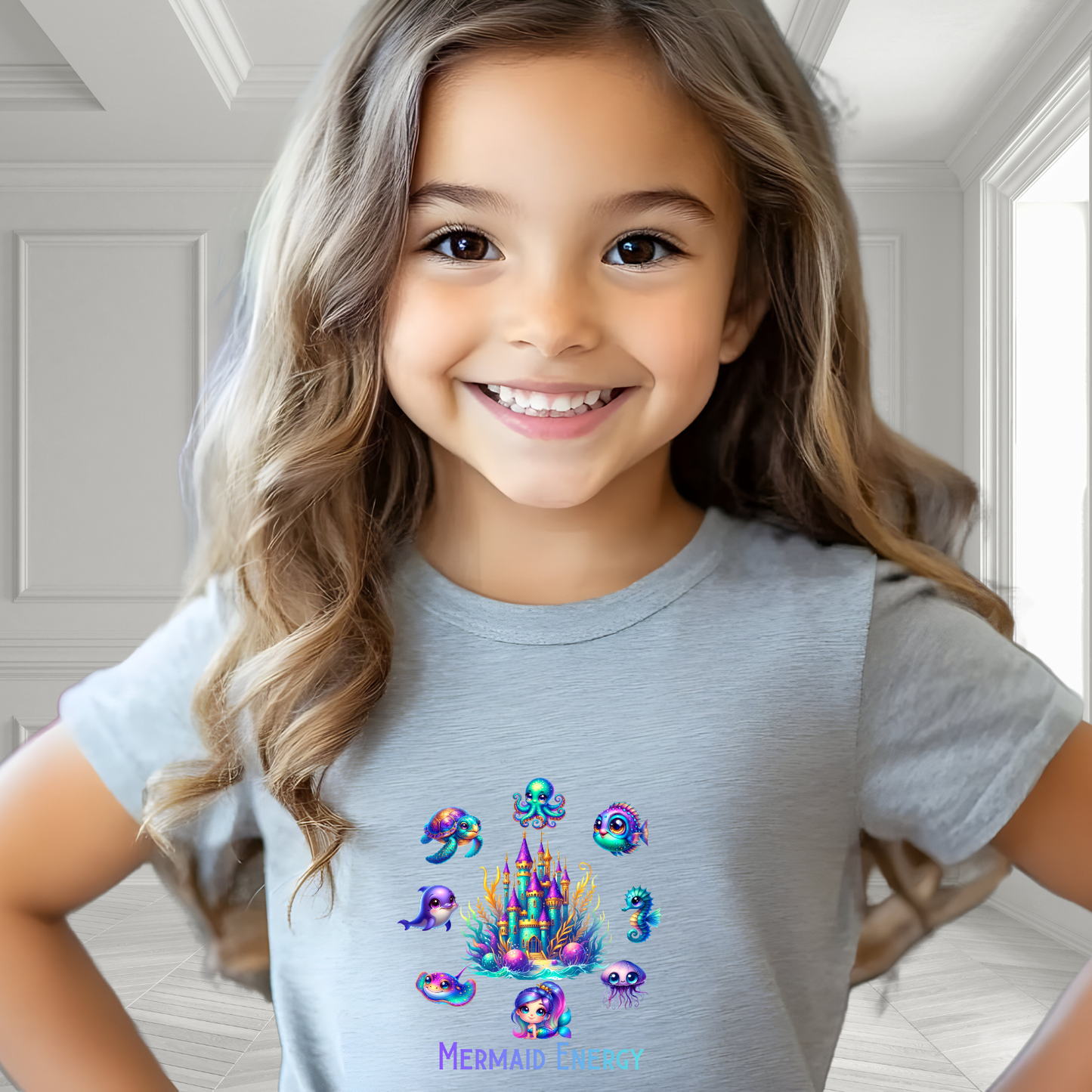 Mermaid Energy Kid's T-Shirt