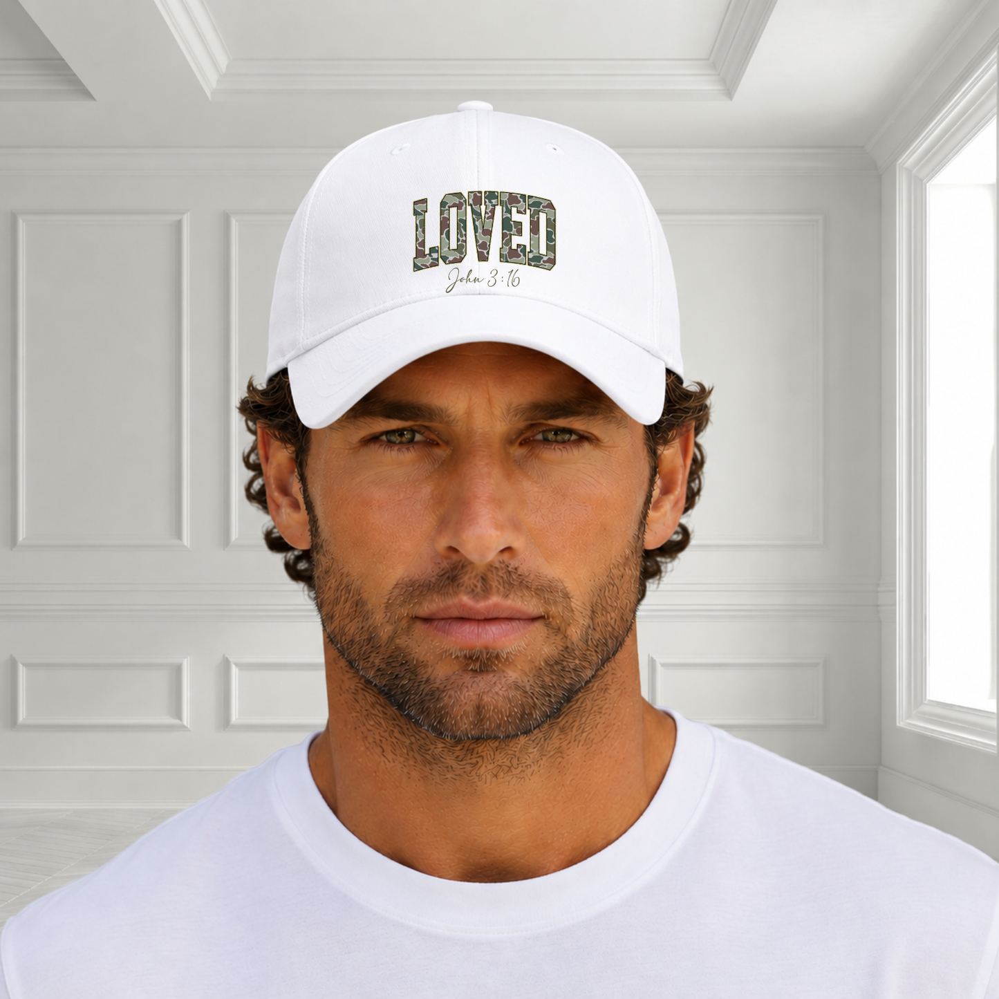 Loved John 3:16 Baseball Hat