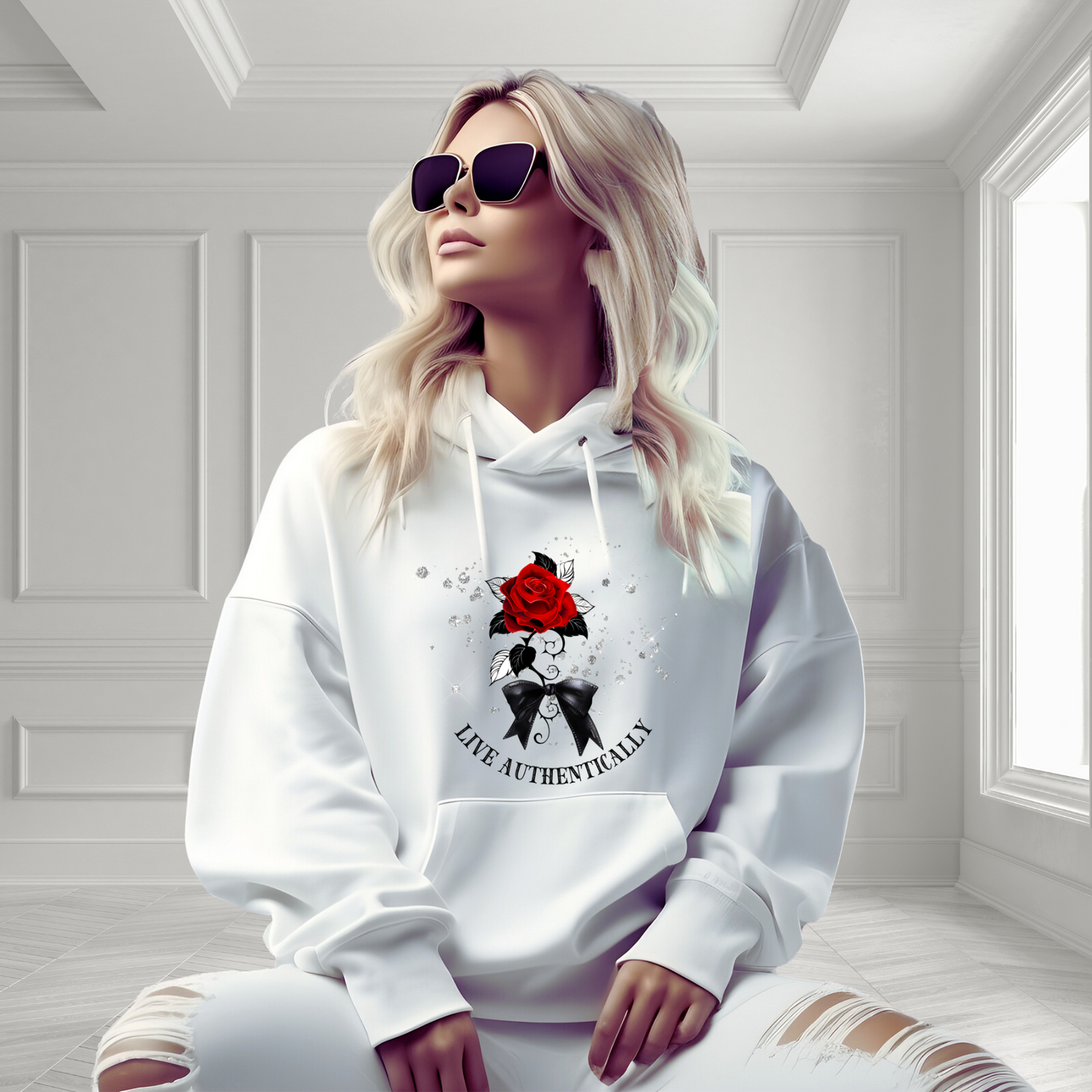 Live Authentically Pullover Hoodie