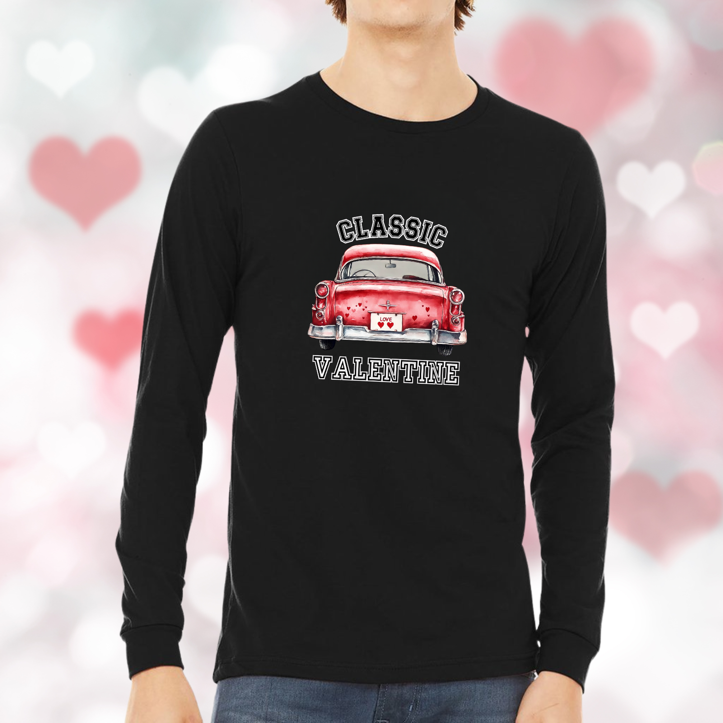 Classic Valentine Long Sleeve Tee
