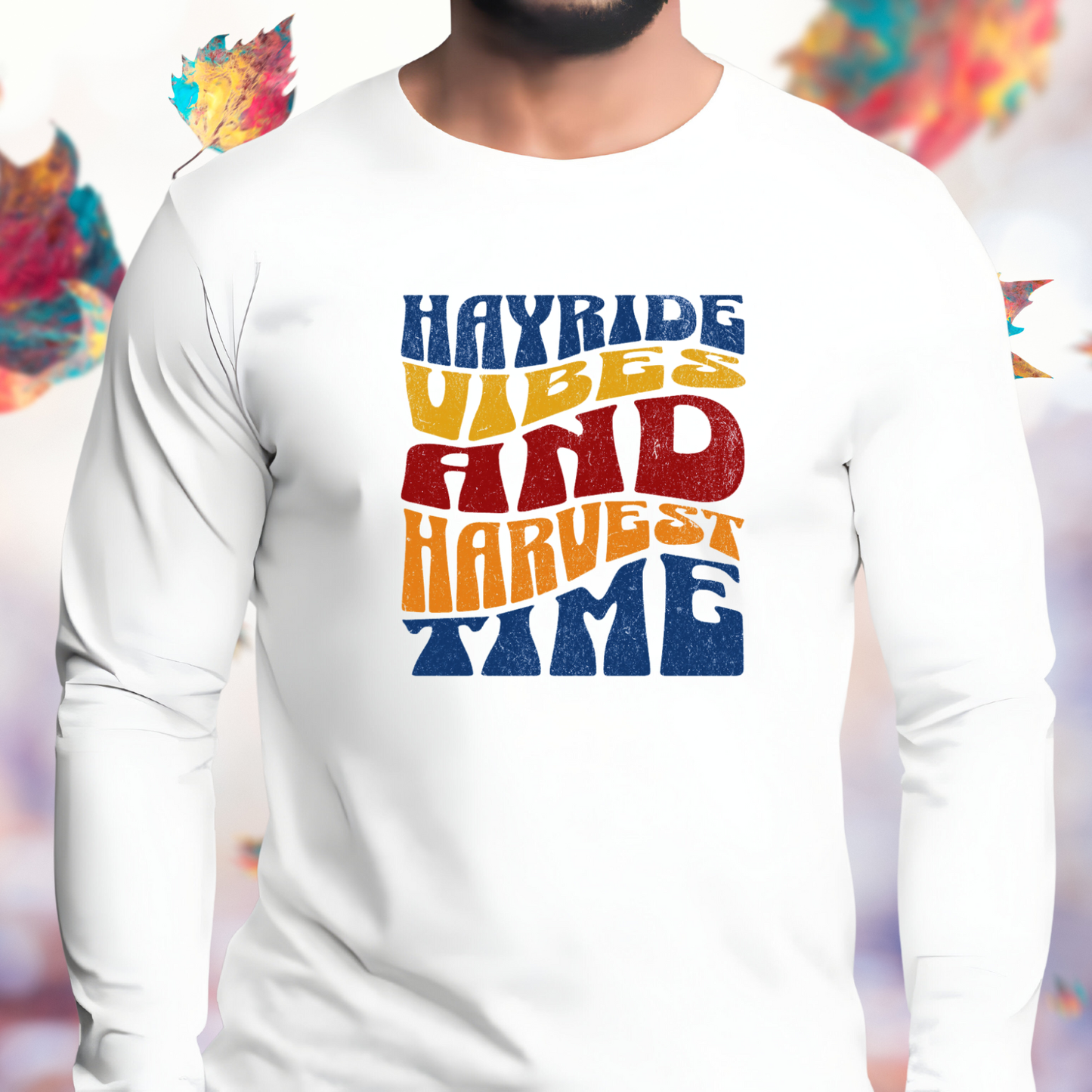 Hayride Vibes Long Sleeve Tee