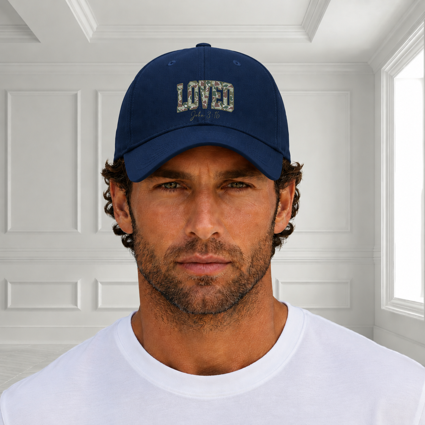 Loved John 3:16 Baseball Hat
