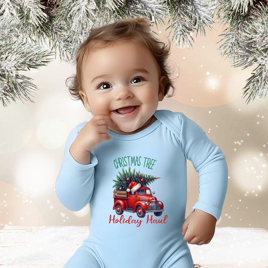 Holiday Haul Infant Long Sleeve Onesie