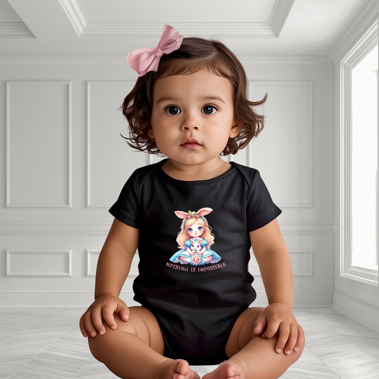 Nothing Is Impossible Infant Short Sleeve Onesie