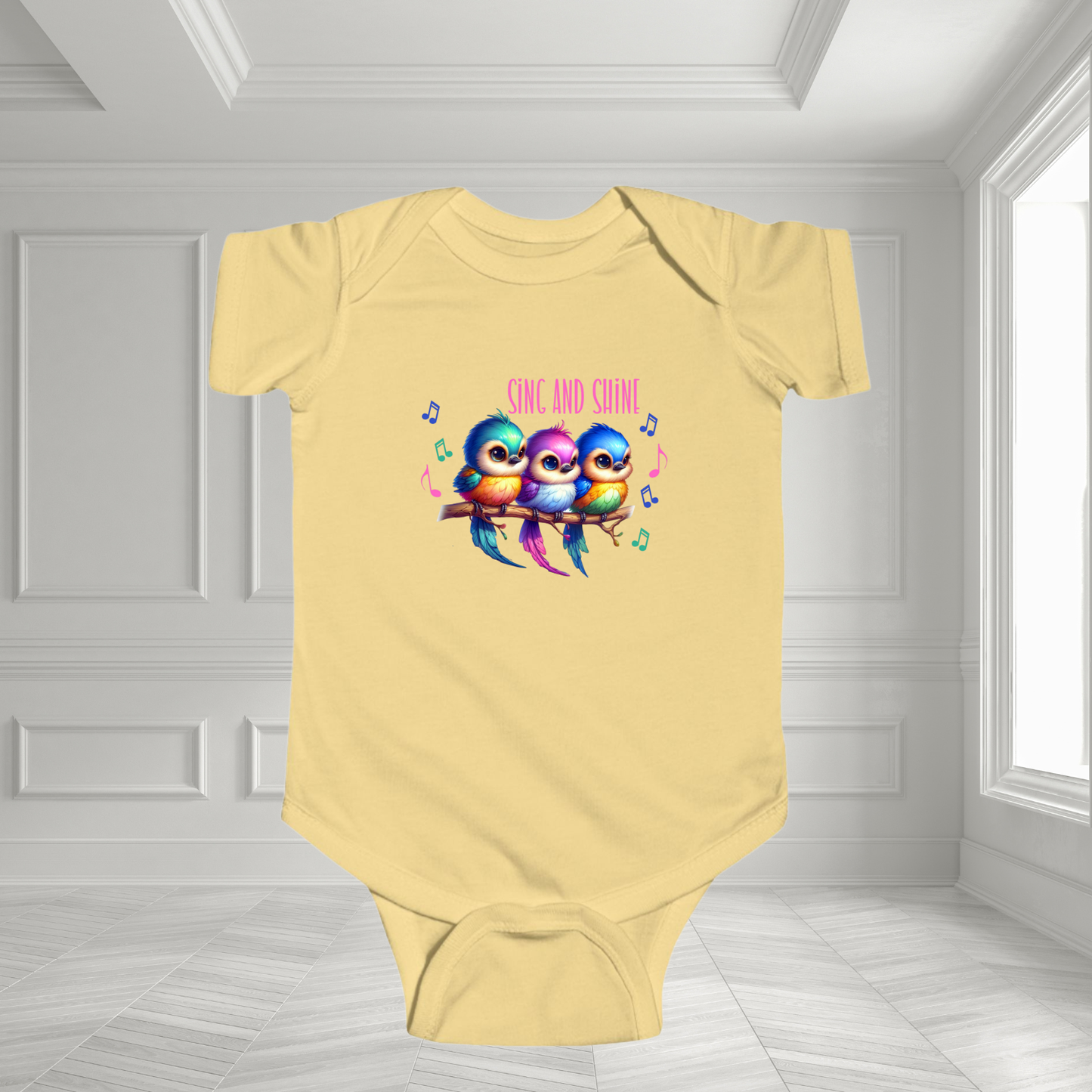 Sing & Shine Infant Short Sleeve Onesie
