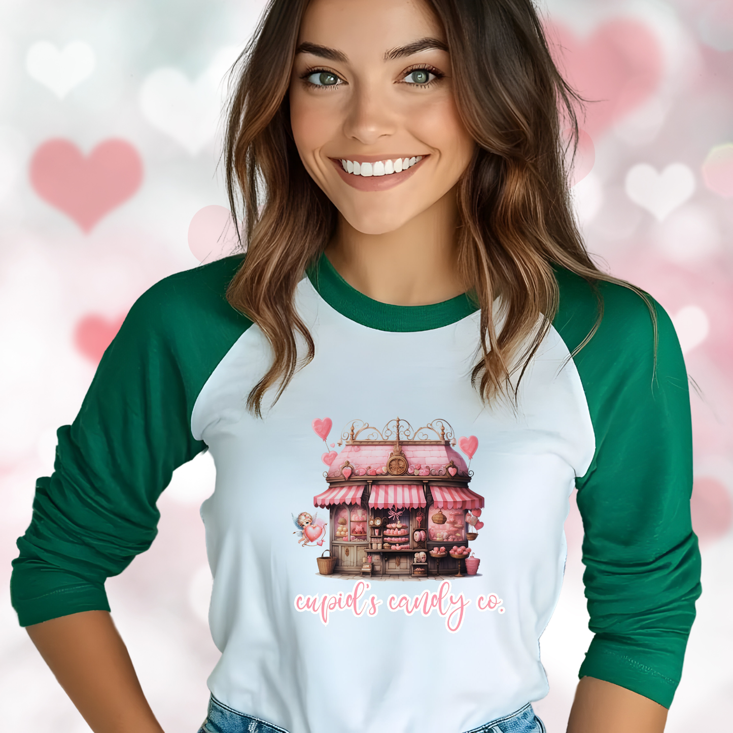Cupid’s Candy Co. Baseball Tee