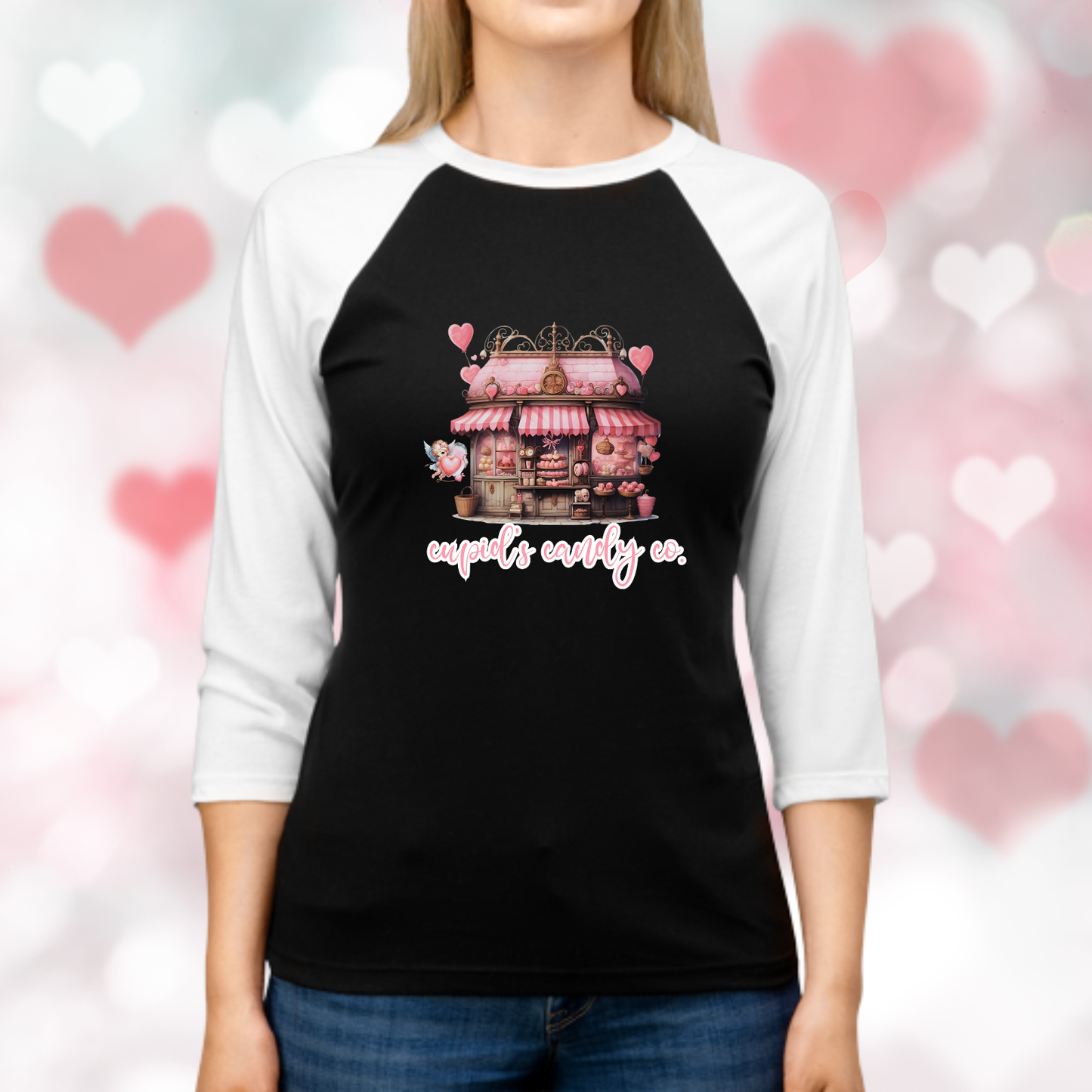 Cupid’s Candy Co. Baseball Tee