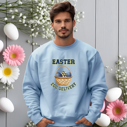 Easter Egg Delivery Crewneck Sweatshirt