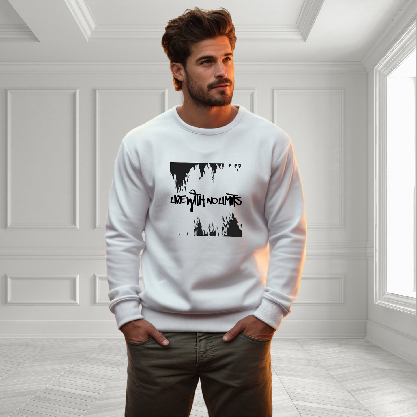 Live With No Limits Crewneck Sweatshirt