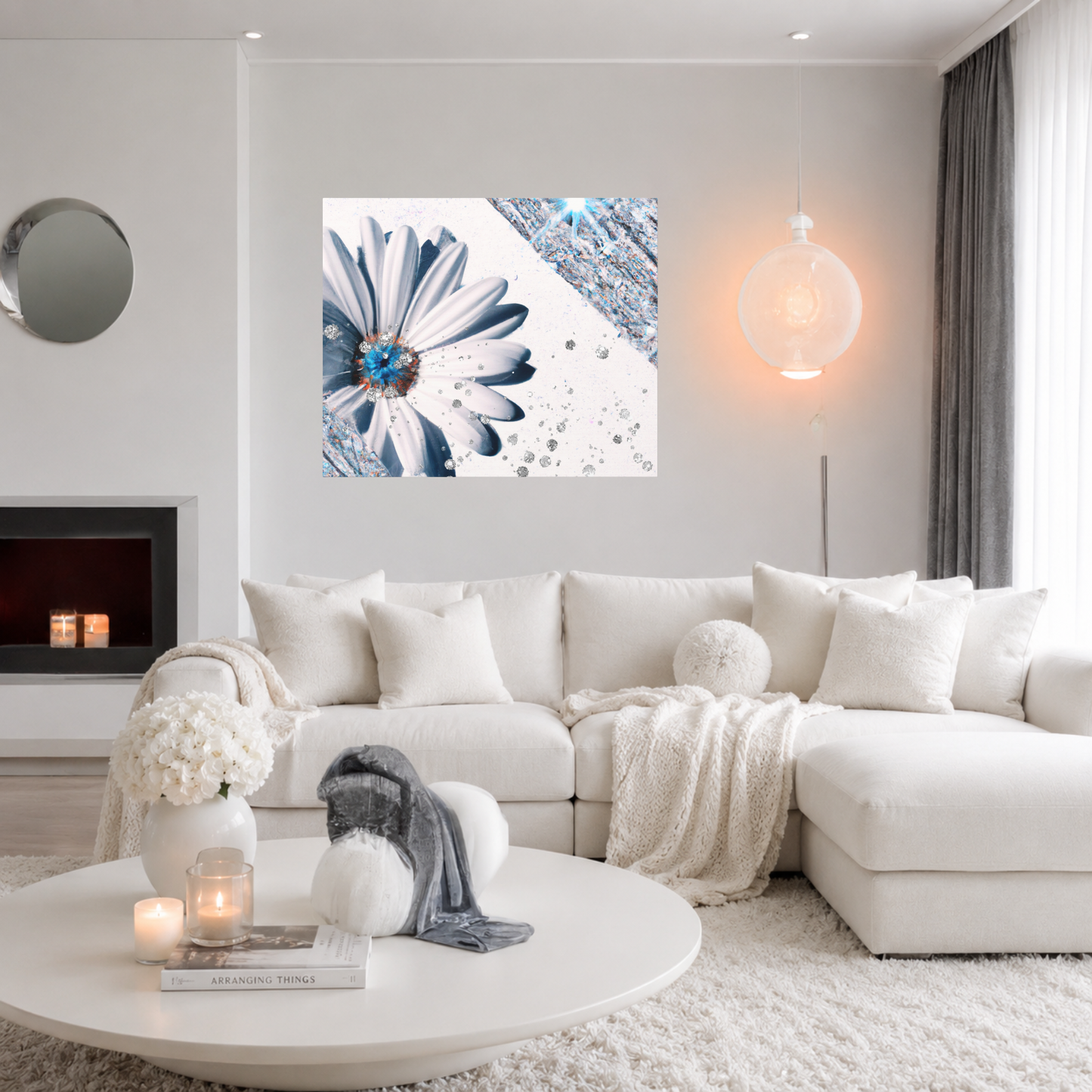 Tranquility in Bloom Canvas Wall Art