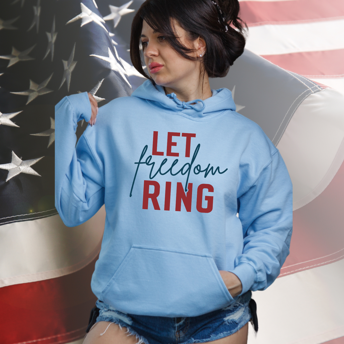 Let Freedom Ring Crewneck Sweatshirt