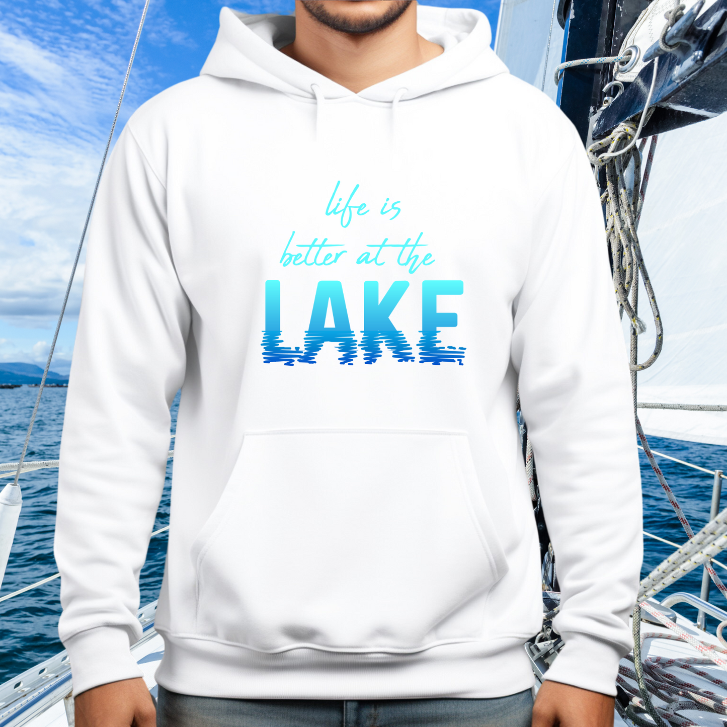 Life Is Better at the Lake Pullover Hoodie